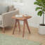 Table de bout ACME Velentina, finition naturelle