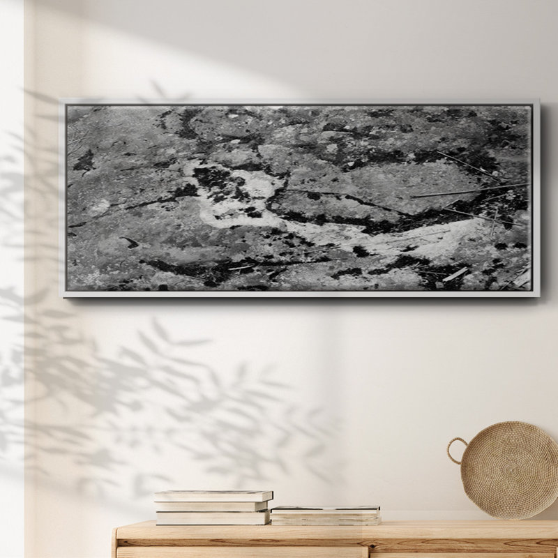 Found Textures XIV- Framed Canvas