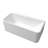 Pensen 59'' Freestanding Tub Solid Surface Freestanding Soaking Bathtub