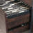 Lateral File with Full-Extension Slides, Dark Walnut finish