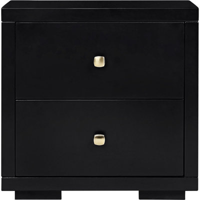 2 Drawer Wooden Nightstand by Camden Isle Furniture