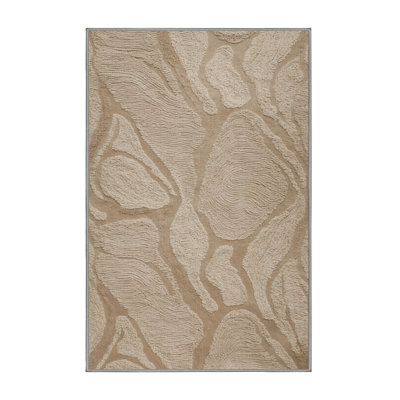 Tapis gris lavable à la machine