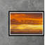 Orange Sunset On The Horizon Print