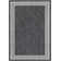 Rahsan Indoor & Outdoor Traditionnal Boho Dark Grey Rug