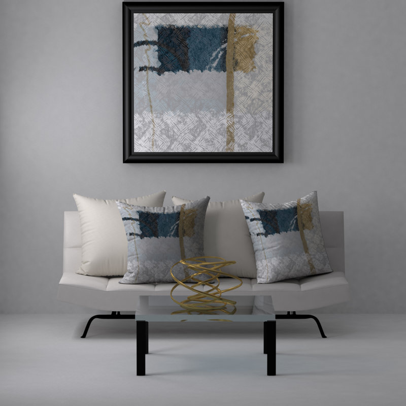 Housse de coussin décorative carrée Sound prestige, 24 po x 24 po