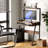 2-Tier Computer Desk with Keyboard Tray for Small Spaces 28 Inch Home Office Desk Computer Workstation Modern Writting Table,-578570100