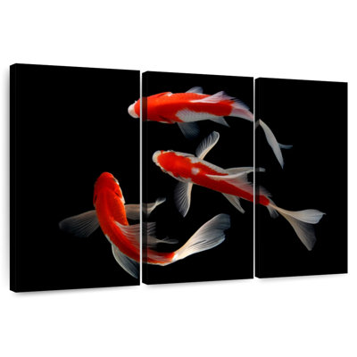 Koi Fish Trio