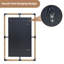 Mirror Iron Rectangle Wall Mirror
