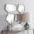 Fischer Metal Irregular Wall Mirror