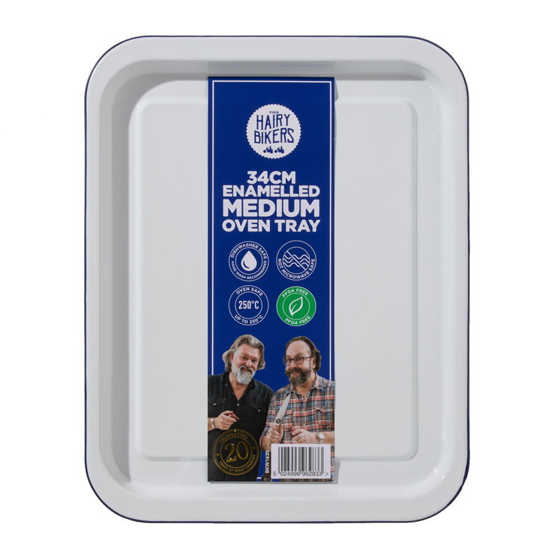 Hairy Bikers Non-Stick Stainless Steel Baking Tray
