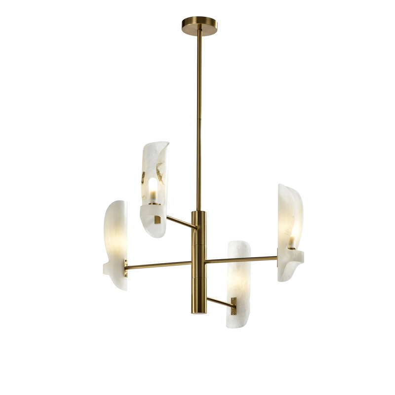 4 - Light Sputnik LED Chandelier