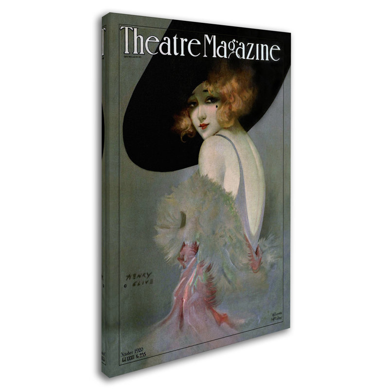 « mag 2 », publicité sur toile tendue, H 24 po x l 16 po