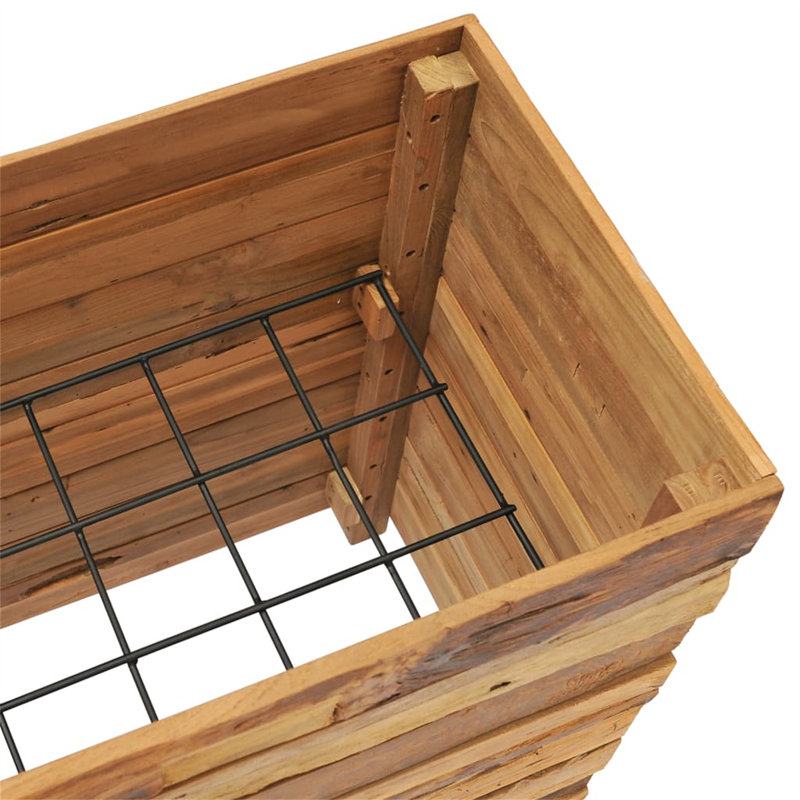 Commer Planter Box, Brown, 55cm H x 100cm W x 40cm D