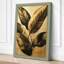Veined Leaves Study Botanical - Wrapped Canvas-1903222722-1903222720