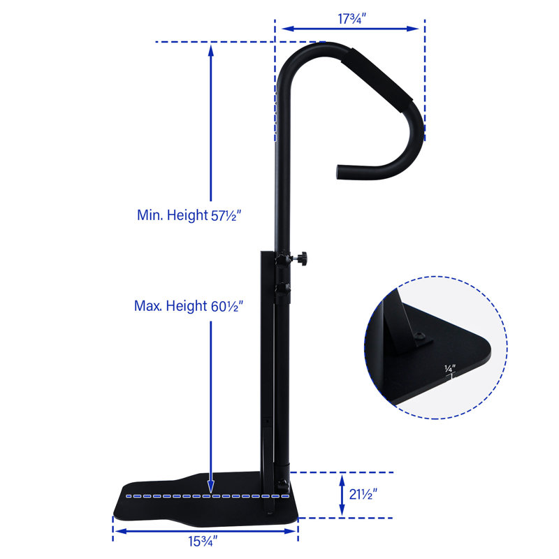 TC-HOMENY Handrail in Black