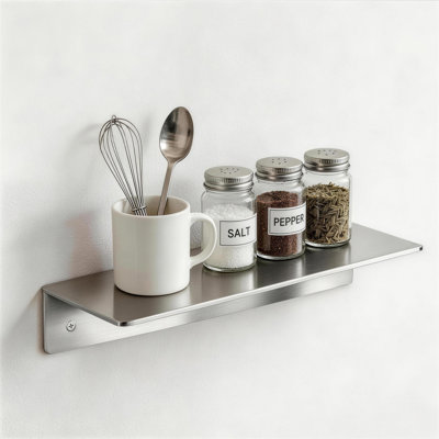 12'' Metal Wall Mounted Floating Shelf