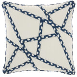Geometric Indoor/Outdoor Throw Pillow