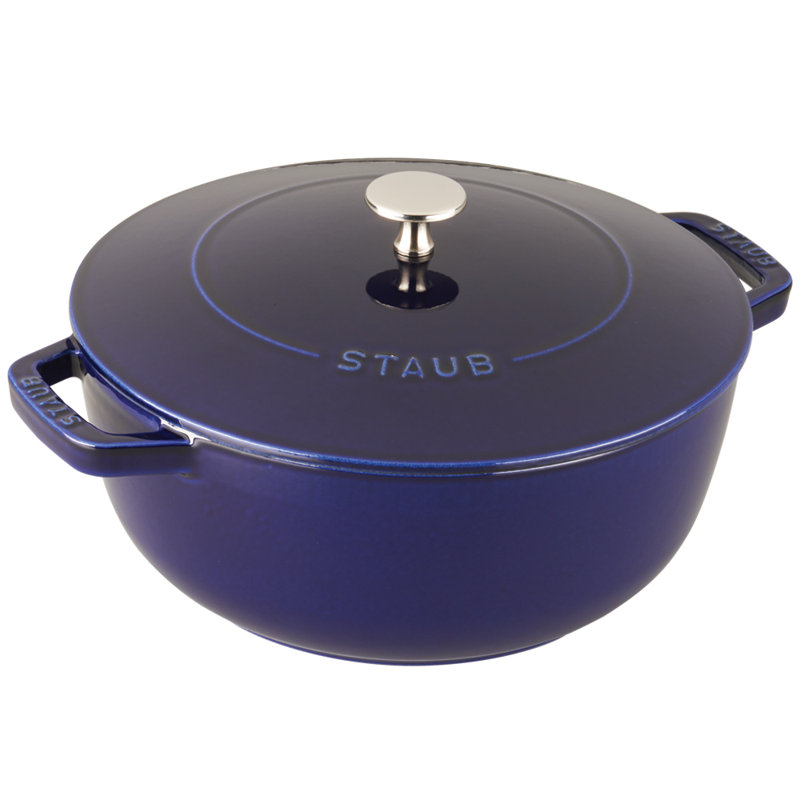 Cast Iron 3.8-qt Essential French Oven, Dark Blue