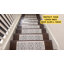 Tapis d'escalier beige / gris Gustav-2052536039