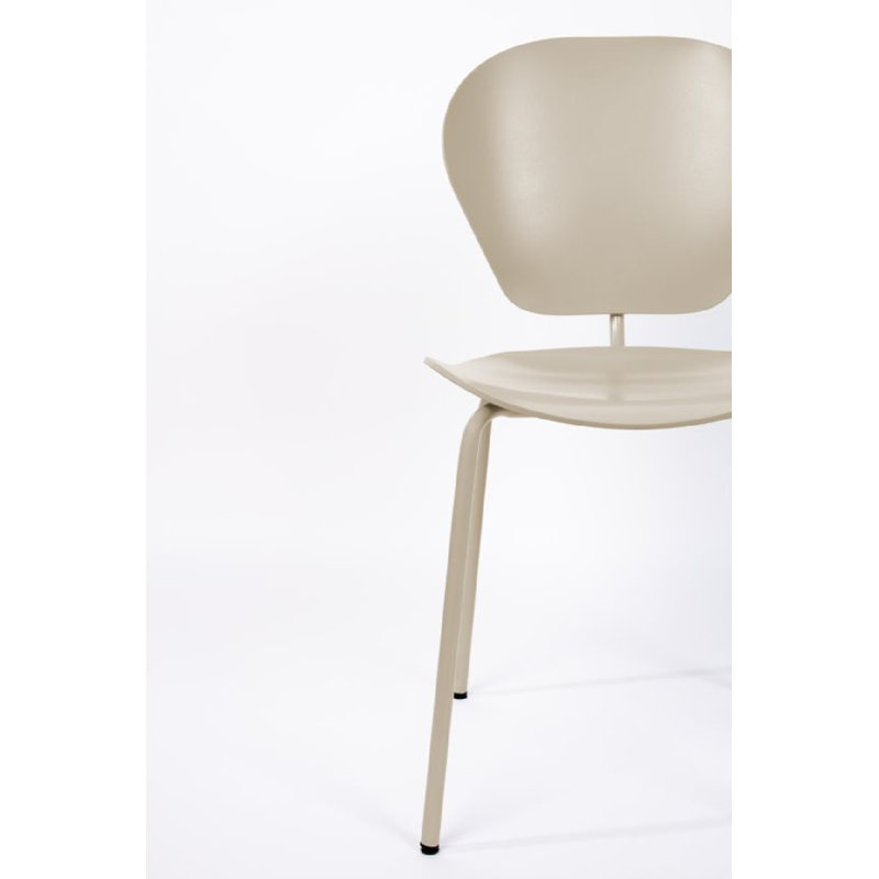 Weakley Outdoor Dining Side Chair, Brown