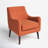 Oxford Solid and Manufactured Wood Armchair with Removable Cushion -709488773