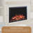 Highmark 38" Traditional Electric Fireplace Insert Heater, Wi-Fi, Google & Alexa Compatible, Logs & Crystals-105321370