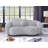 Angelamae Teddy Fabric 2 Seater Loveseat-1283032013