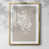 Gold Framed Paper