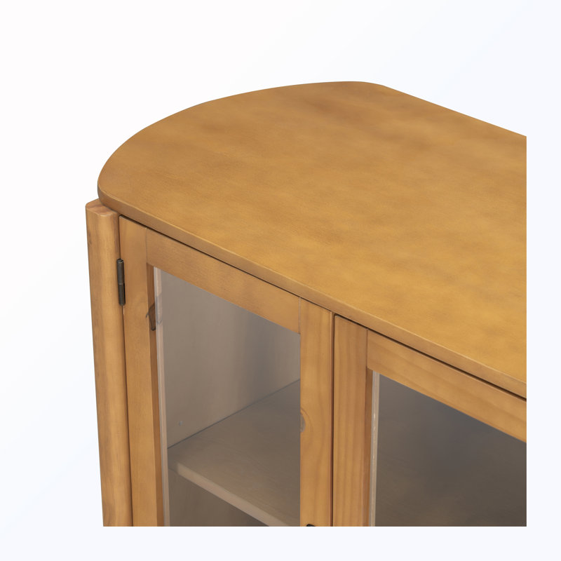 Armoire de rangement à 4 portes, Natural