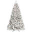Arbre de Noël - pointes en PVC enneigées, structure à charnières, support stable, installation facile-2011417529