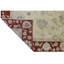 High-Quality Hand-Knotted Camel And Red Area Rug