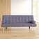 Simeon 3 Seater Upholstered Sofa Bed