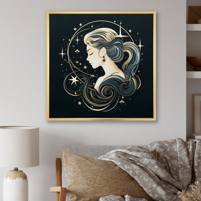 Astrologique Stargazer VI sur toile