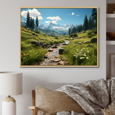 «USA Yosemite National Park Mountain», reproduction sur toile
