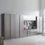 Armoire de garage murale, base en bois, tiroir - standard