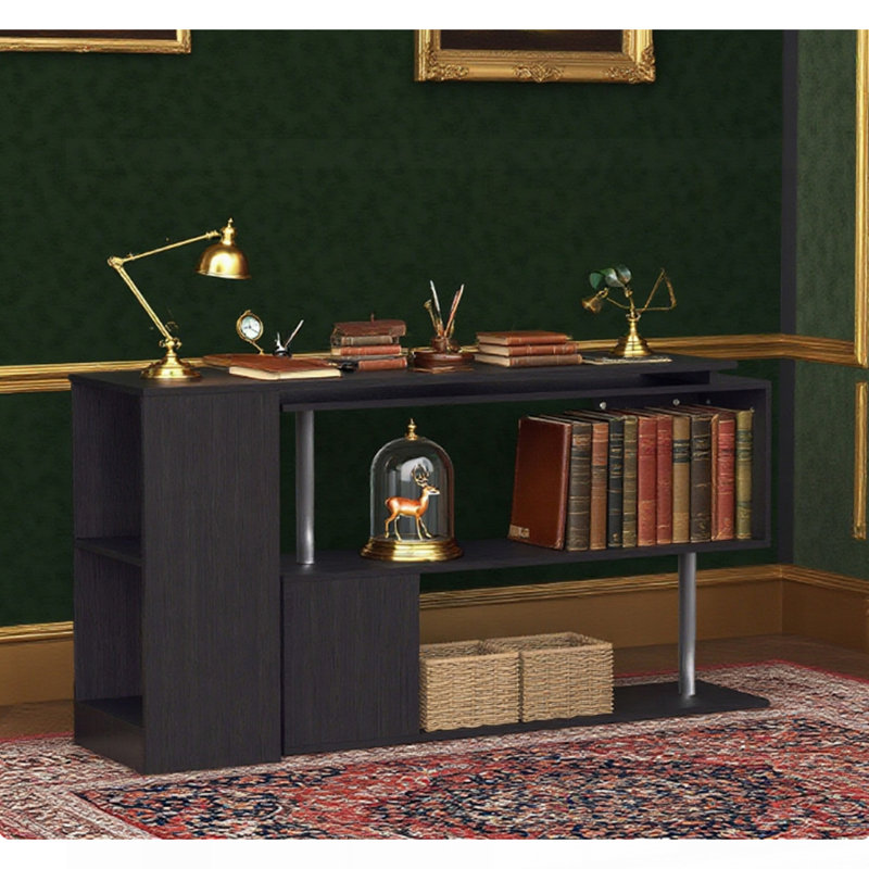 Rotating Corner Computer Desk Modernhome Office Workstation