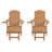 Durable Patio Chaise Lounges, Teak Wood Style, Rustic Outdoor Relaxation