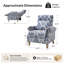 Fauteuil inclinable manuel en polyester Iruna Farmhouse-303269311