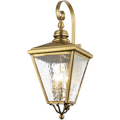 Solid Brass Wall Light