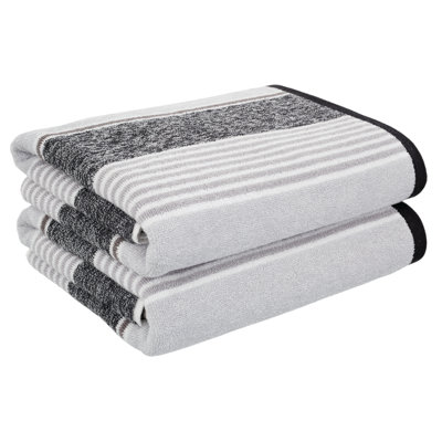 Textured Stripe Towel