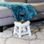 Solid + Manufactured Wood Accent Stool-1358603024