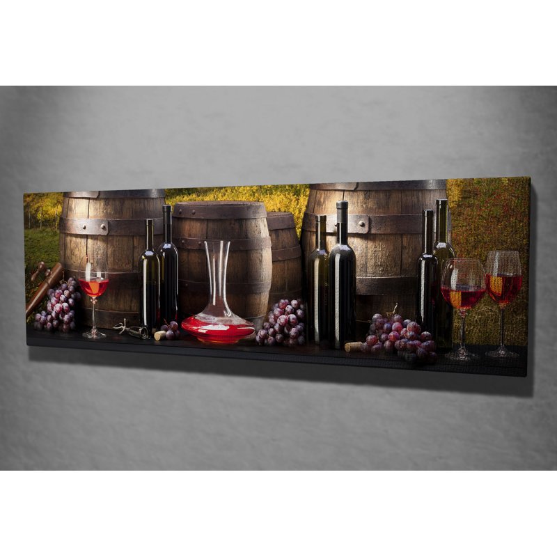 Superbe peinture sur toile décorative, 11,8 po x 31,5 po | 100% toile avec cadre 100% bois (épaisseur: 1,2 po) | Parfait pour le décor du salon et de la chambre à coucher, couleurs vives, durable et facile à accrocher