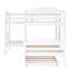 Lit simple en L avec lit gigogne