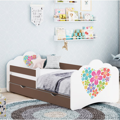 Reposa Cot Bed / Toddler Bed Frame with Drawers