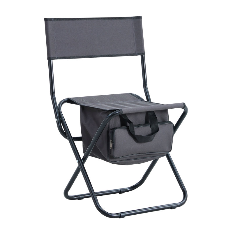 Ensemble de chaises pliantes Attenborough, Gris
