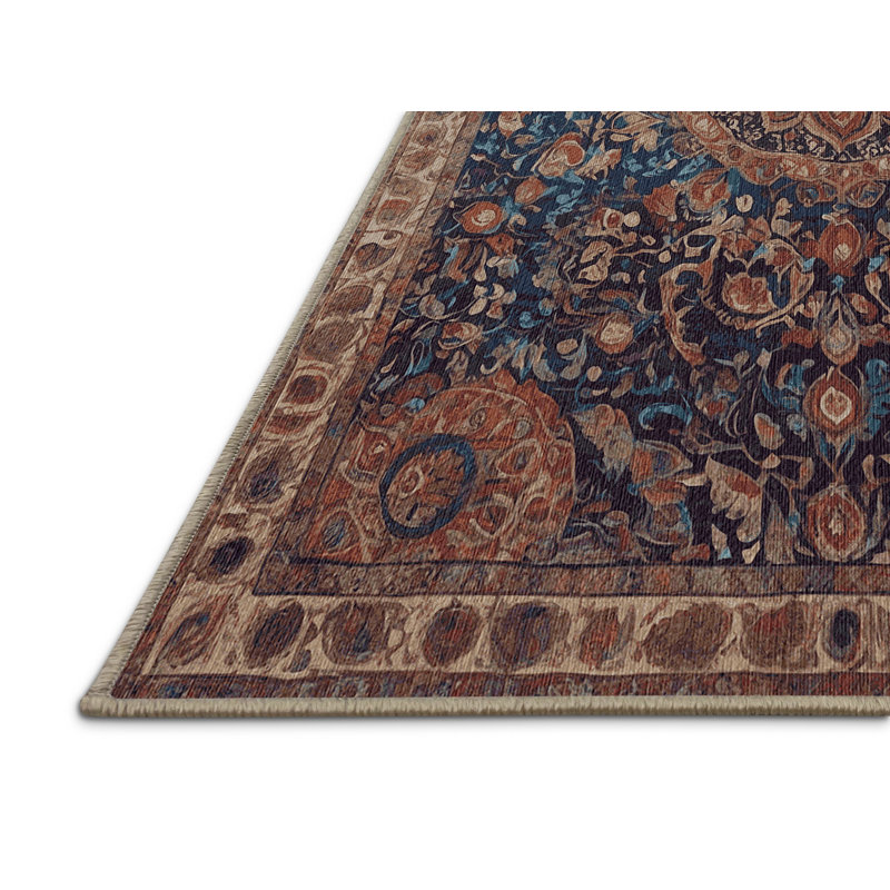 Tapis brun lavable à la machine, Tapis de couloir 2 pi x 4 pi