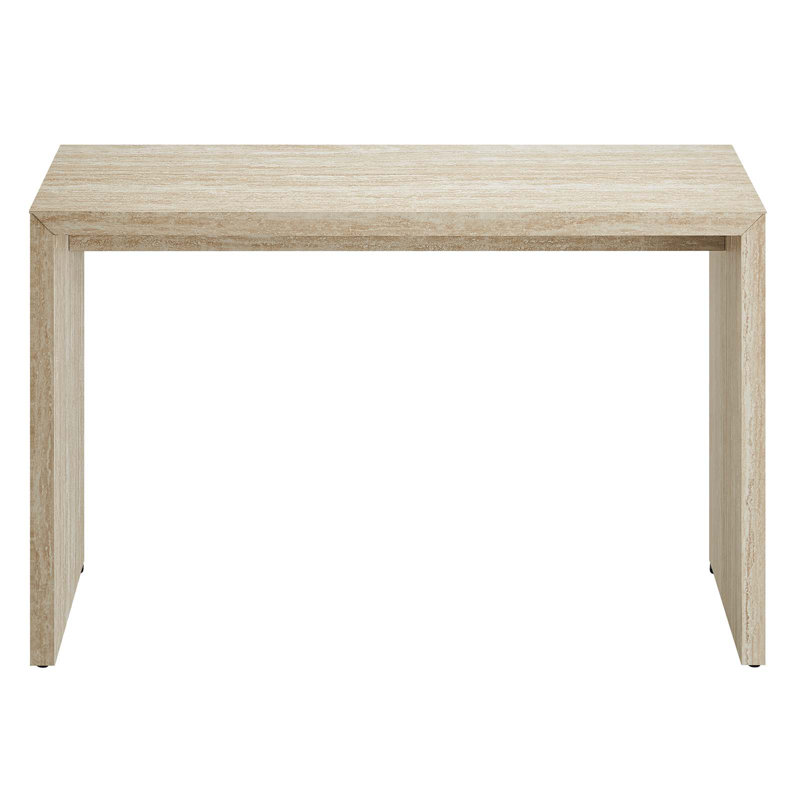 Console en faux travertin Mirella