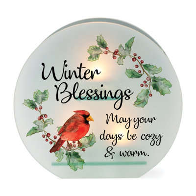 Tealight Winter Blessings-May Your Days