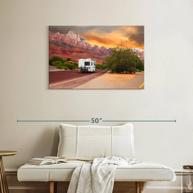 Mehar Highway To Canyon, 24" H x 36" W