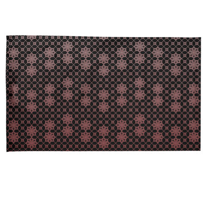 Serviette de thé à treillis